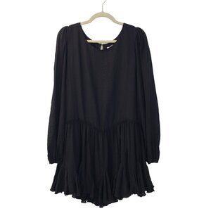 NWT Blue Ivy Ruffle Hem Mini Dress Size Medium *Missing Belt*